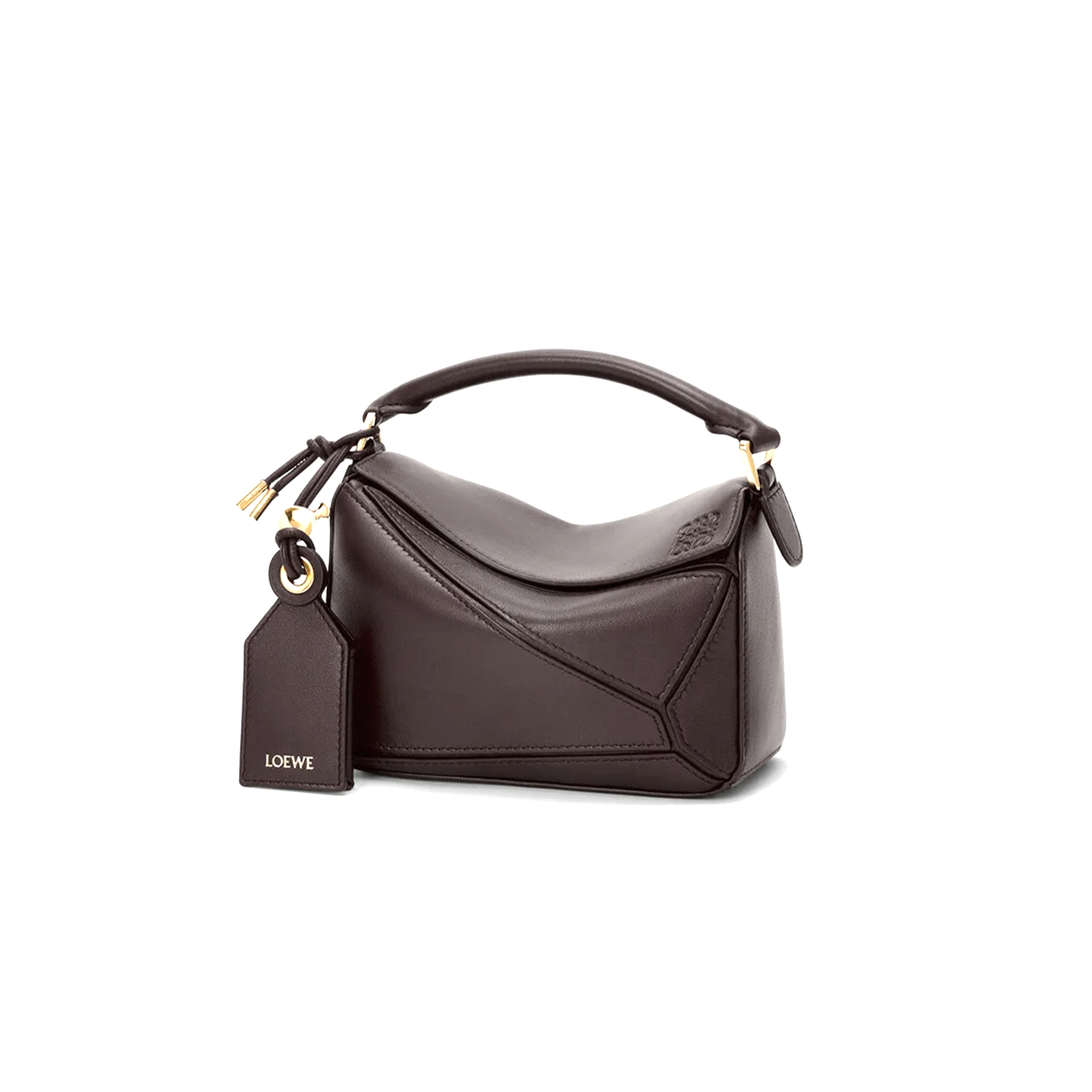 LOEWE MINI FEATHERLIGHT PUZZLE BAG IN NAPPA LAMBSKIN A510PLIX18 (17.5*12.5*7.5cm)